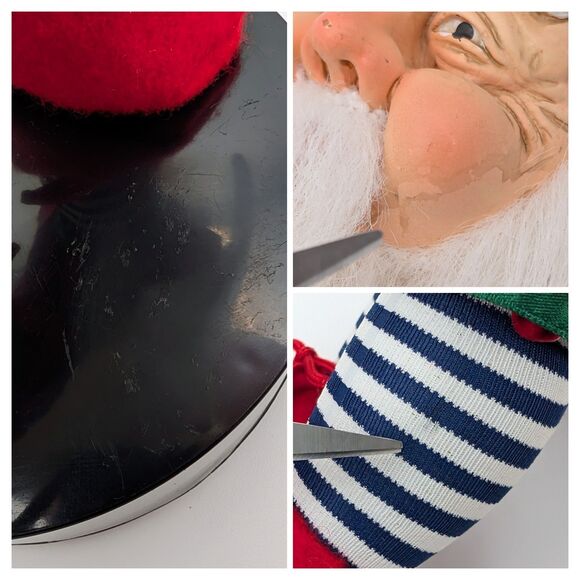 Vintage Motionette Santa Claus Animated Musical Christmas Figure 16" Taiwan ROC - Picture 11 of 11